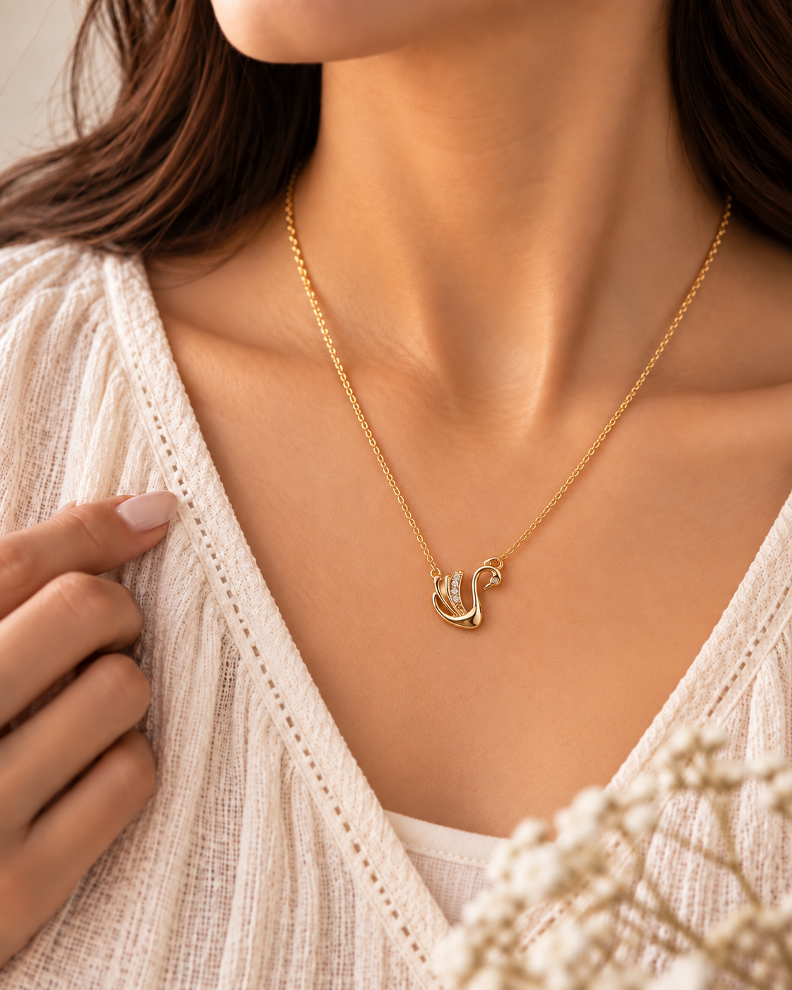 Swan Necklace