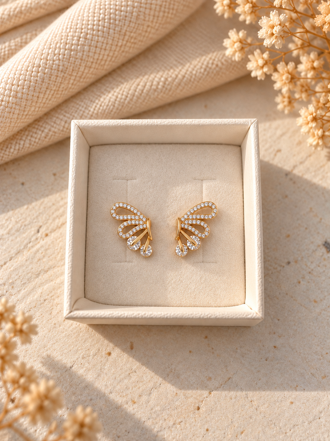 Butterfly Wings Studs