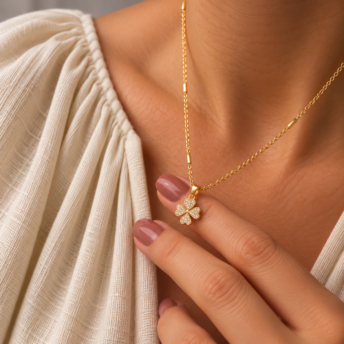 Lucky Clover Necklace