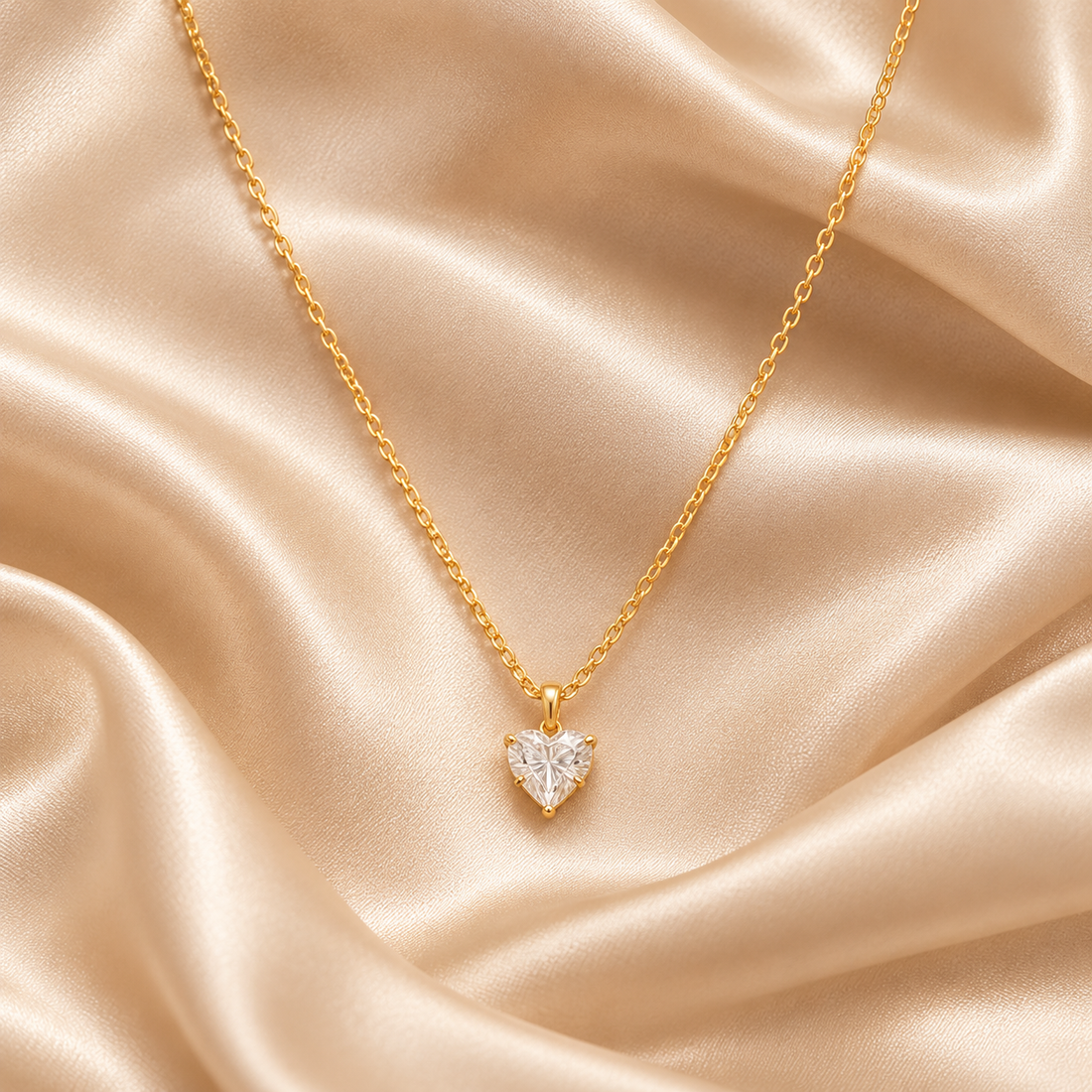 Crystal Heart Necklace