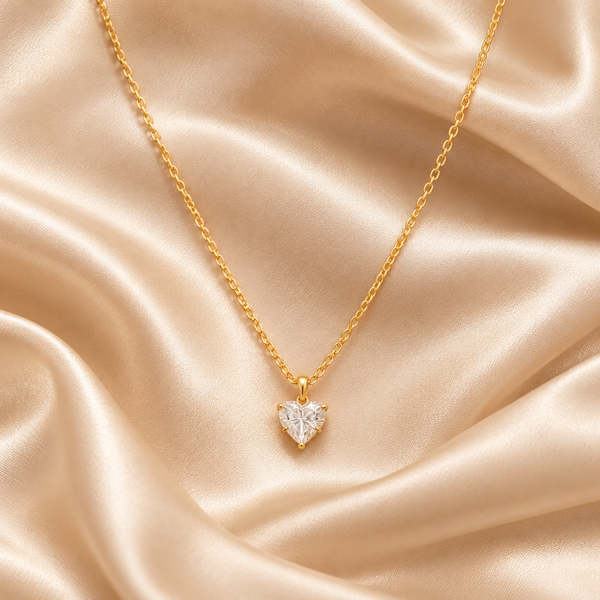Crystal Heart Necklace