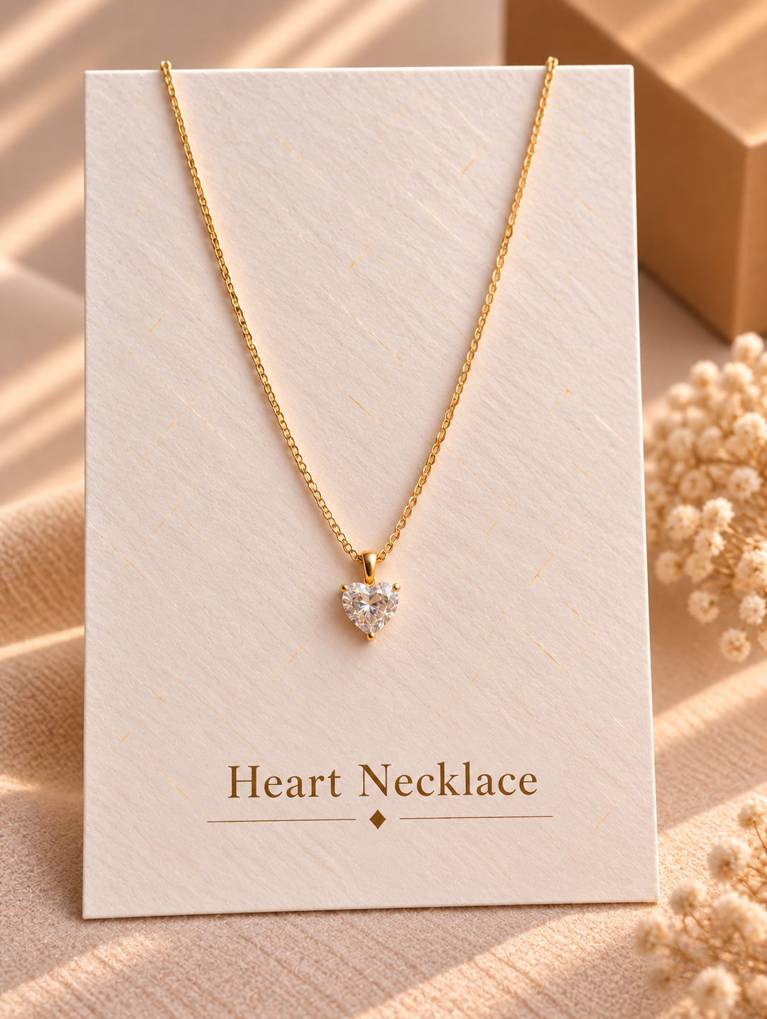 Crystal Heart Necklace