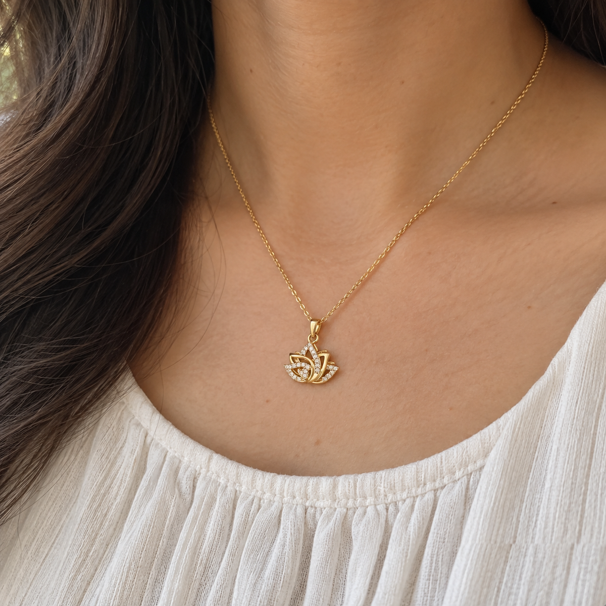 Lotus Bloom Necklace