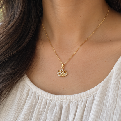 Lotus Bloom Necklace