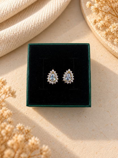 Teardrop Studs
