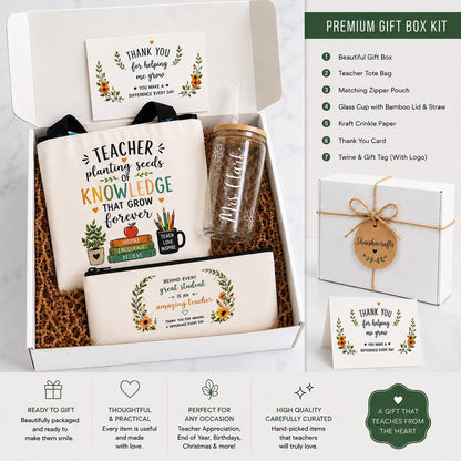 Personalized Teacher Appreciation Gift Set