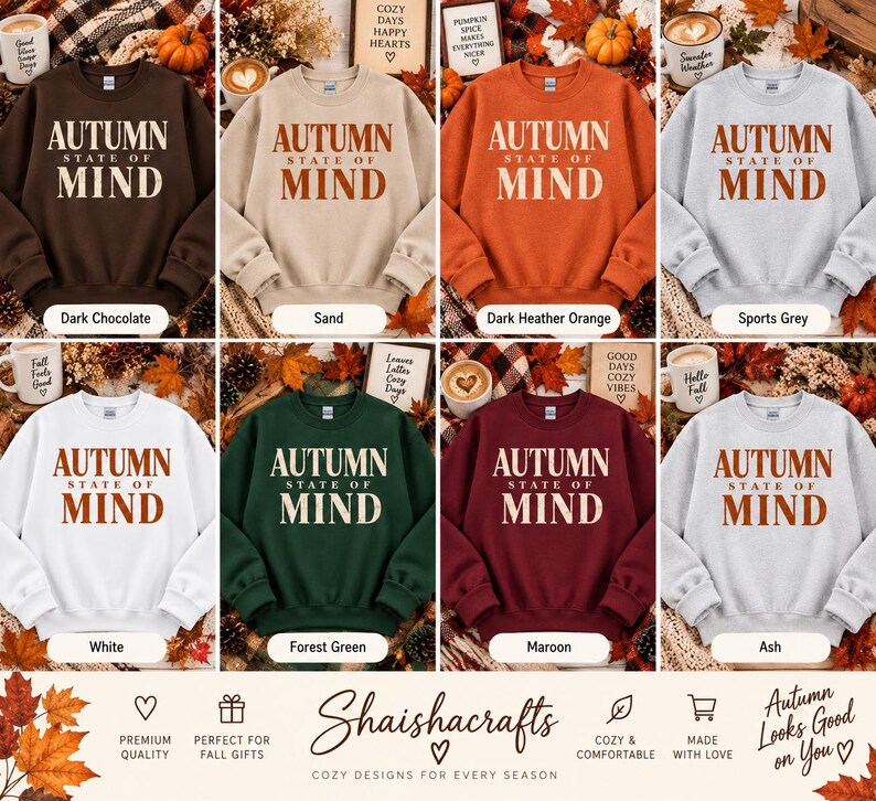 Autumn State of Mind Sweatshirt &amp; Hoodie