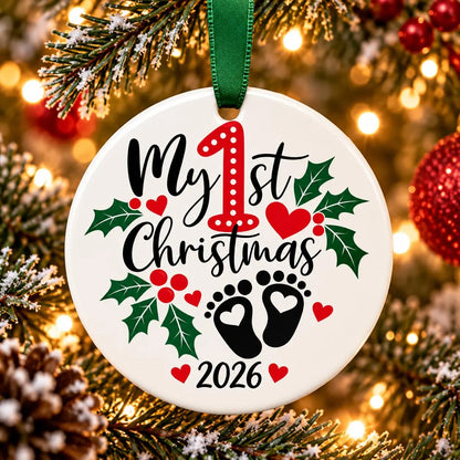 Baby’s First Christmas Ornament 2026